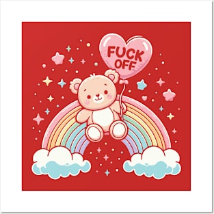 F*ck Off Bear v2 Posters and Art